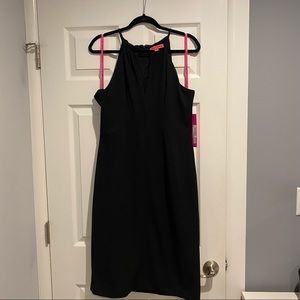 NWT | Betsey Johnson Black Midi Dress